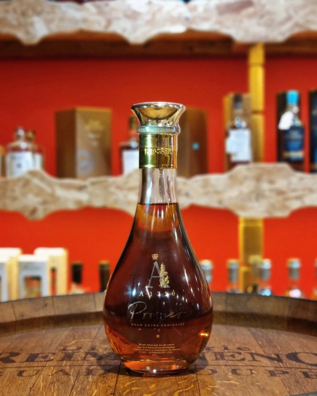 A1710 - Prosper - Rhum Vieux Bio - Brut de Fût - 70 cl - 49,6%