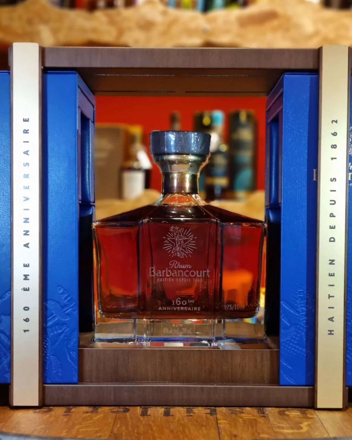 Barbancourt - Cuvée 160 ans Carafe Cristal - Rhum Hors d'âge - 70cl - 45% Ma boutique