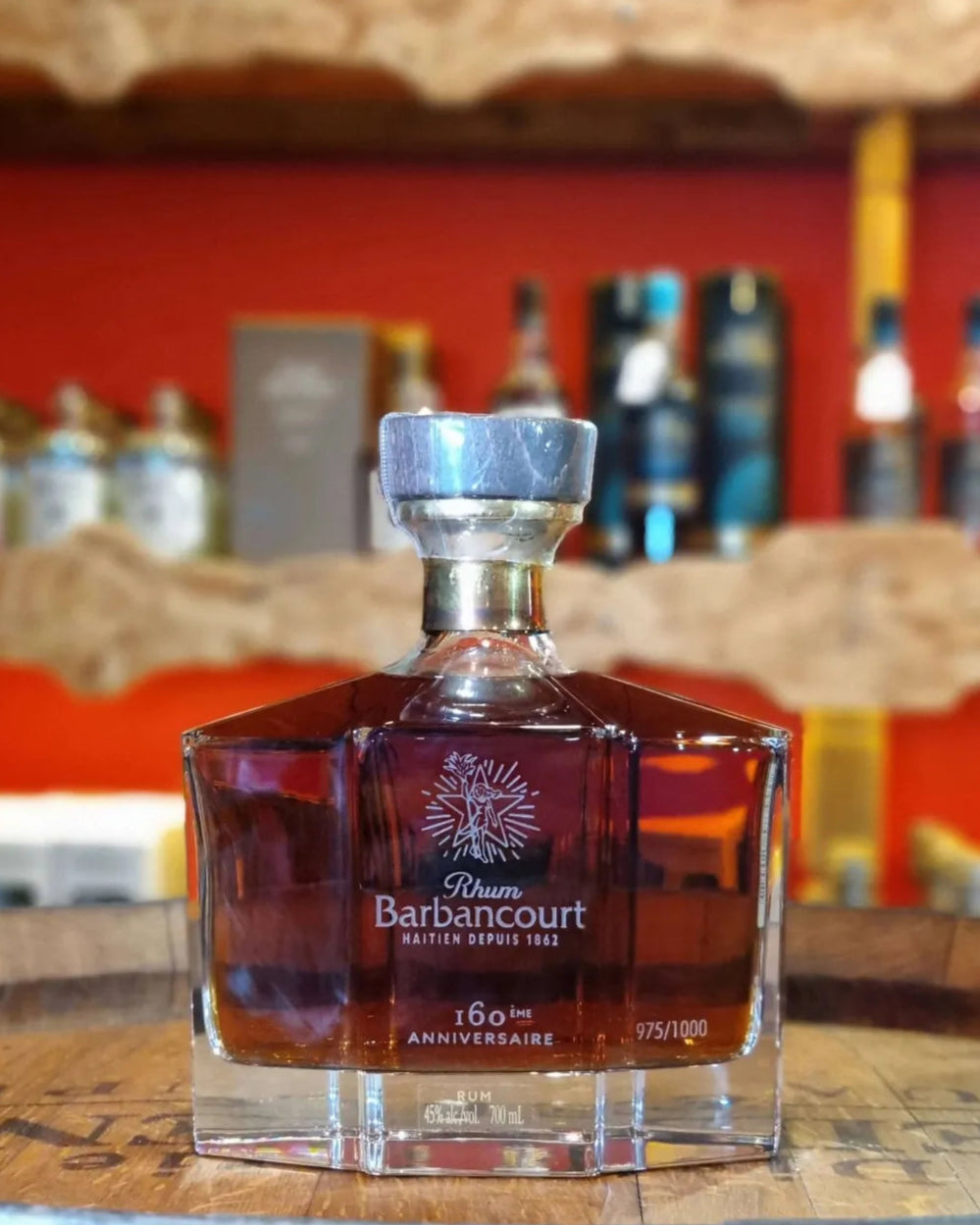 Barbancourt - Cuvée 160 ans Carafe Cristal - Rhum Hors d'âge - 70cl - 45% Ma boutique