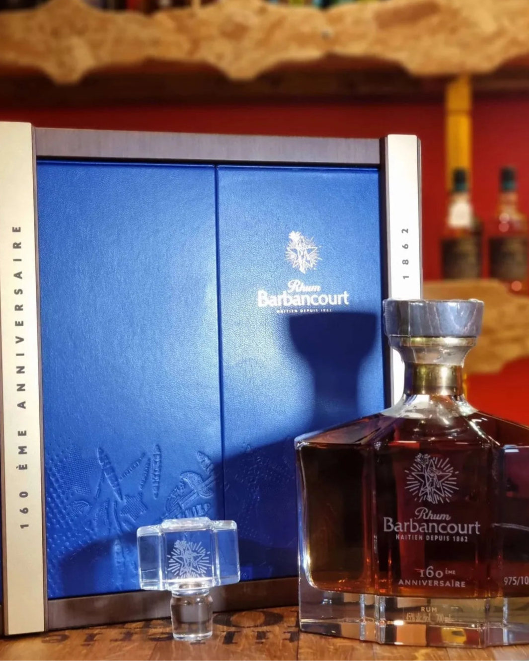Barbancourt - Cuvée 160 ans Carafe Cristal - Rhum Hors d'âge - 70cl - 45% Ma boutique