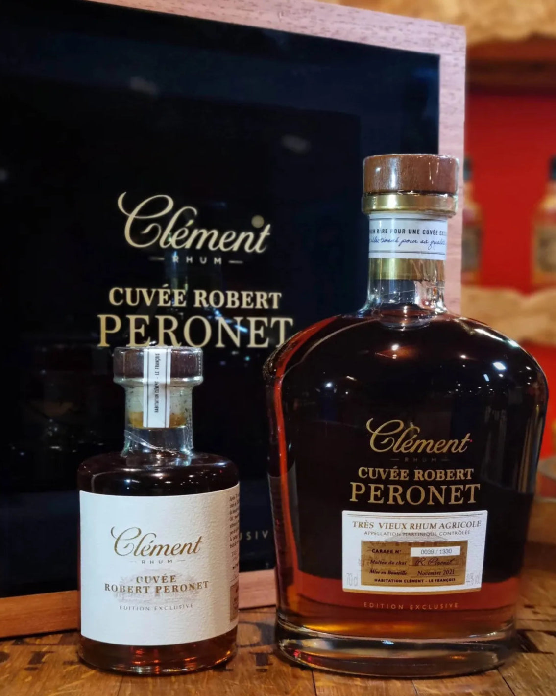 Rhum Clément - Cuvée Robert Péronet - Rhum Hors d'Âge - 70cl - 44% Ma boutique