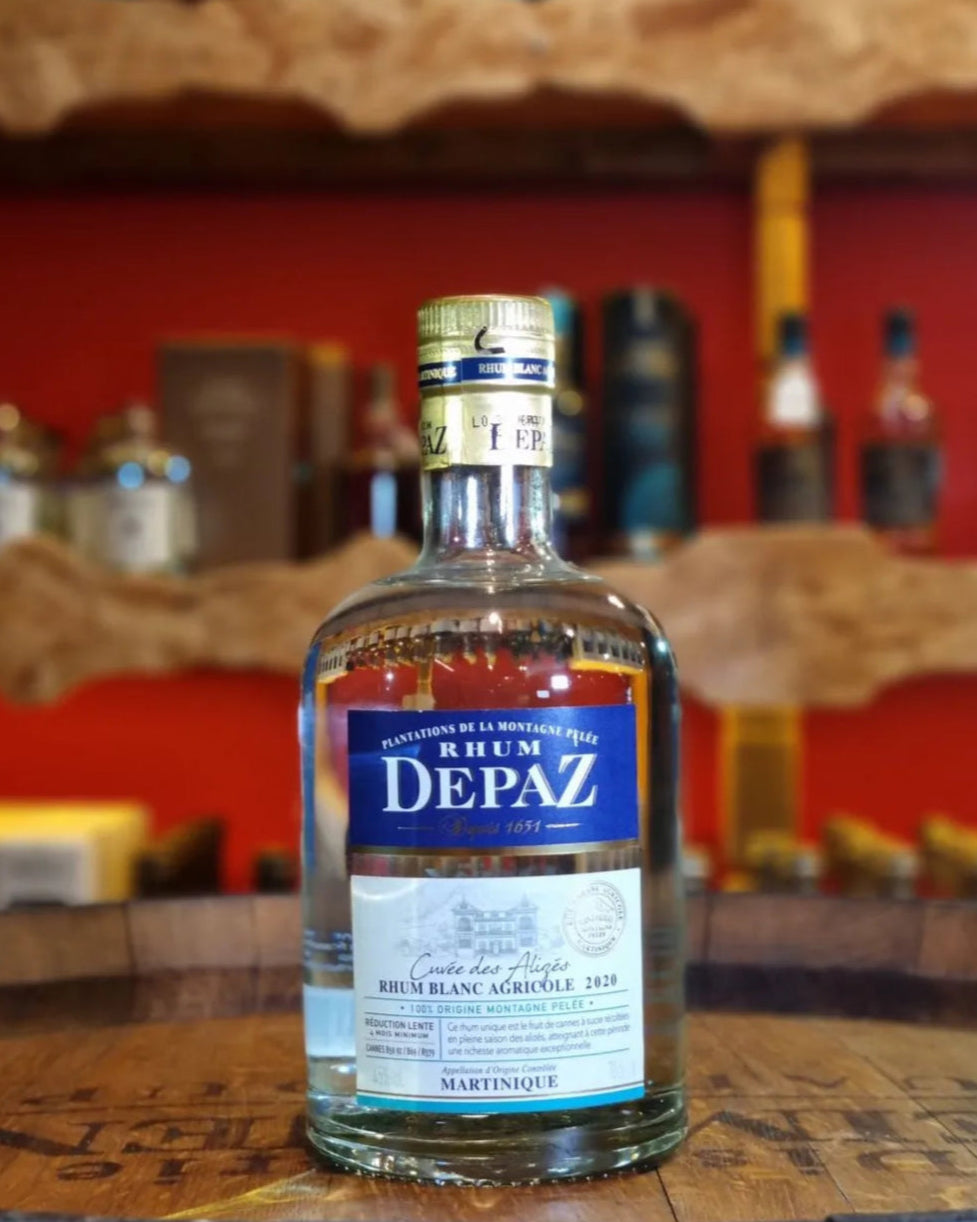Depaz - Cuvée des Alizés 2020 - Rhum Blanc Agricole - 70cl - 45% Rhums Prestiges