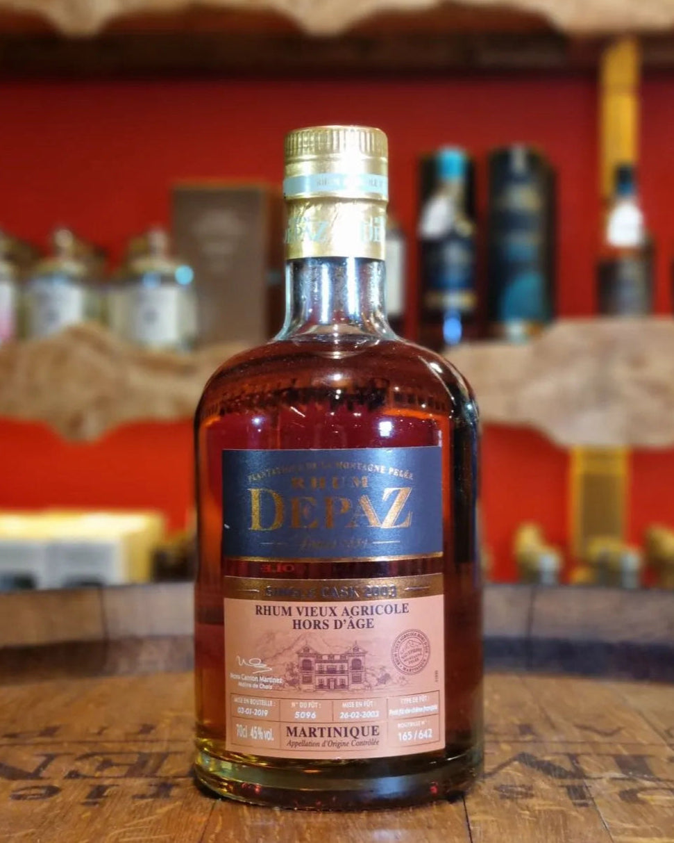 Depaz - Single Cask 2003 11 ans - Rhum Hors d'âge - 70cl - 45% Rhums Prestiges