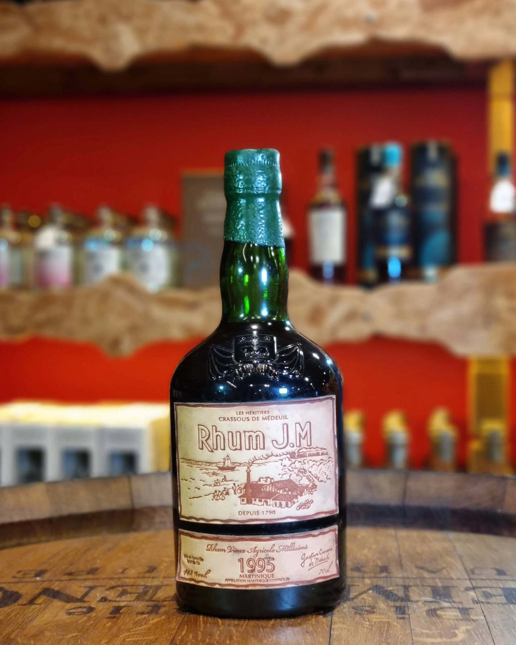 J.M - Millésime 1995 17 ans - Rhum Hors d'Âge - Brut de Fût - 70cl - 44,8% Ma boutique