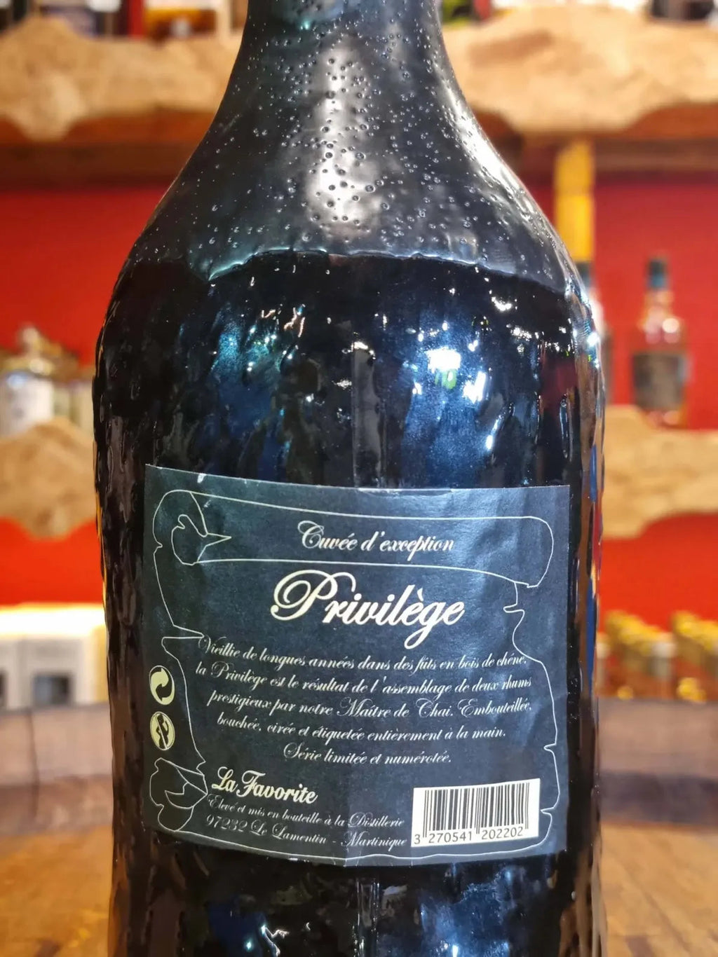 La Favorite - Cuvée d'exception Privilège 2015 - Rhum Hors d'Âge - 70cl - 40% Ma boutique