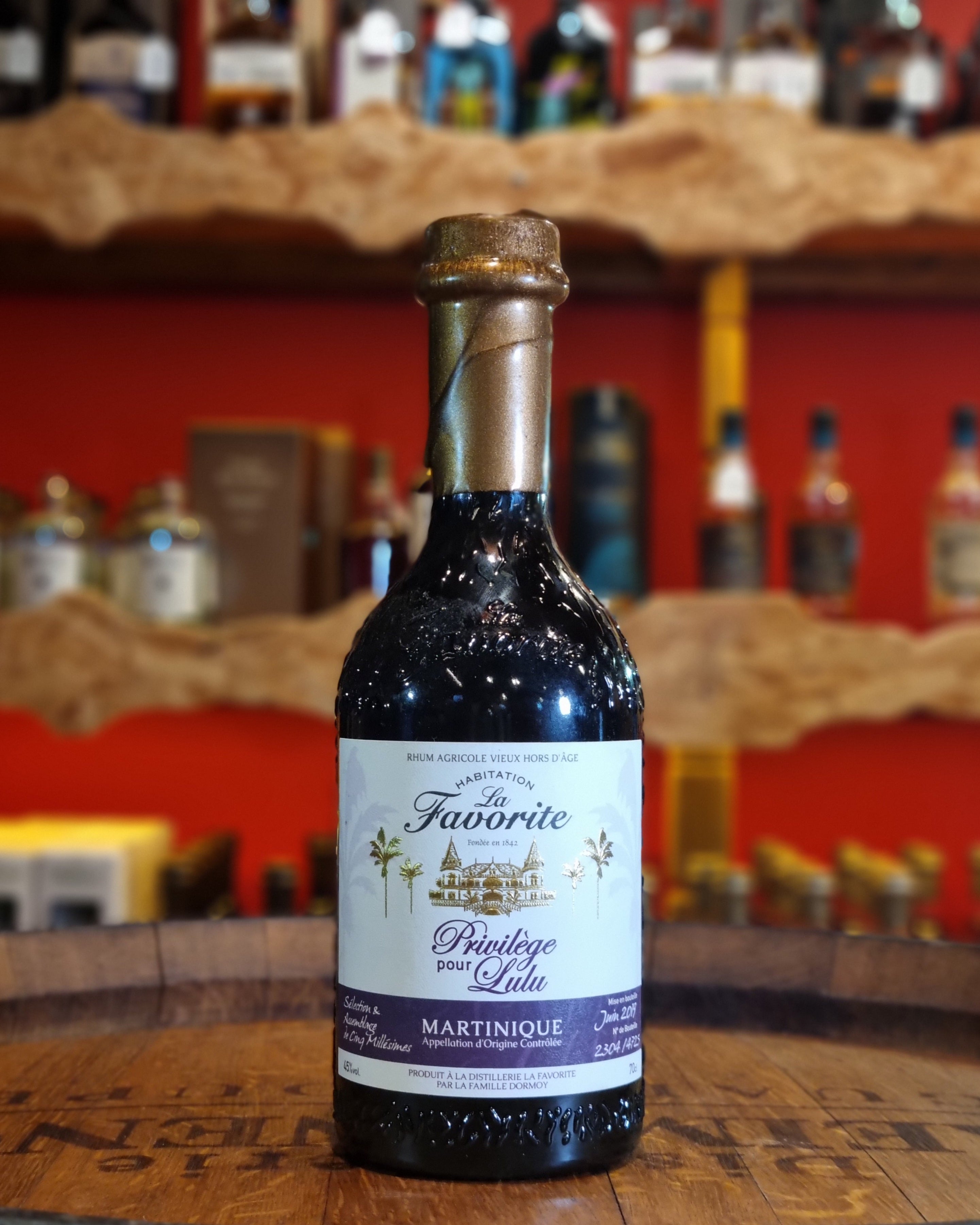 La Favorite - Cuvée Privilège pour Lulu 2019 (batch 1) - Rhum Vieux Agricole Hors d’Âge - 70cl - 45% Ma boutique