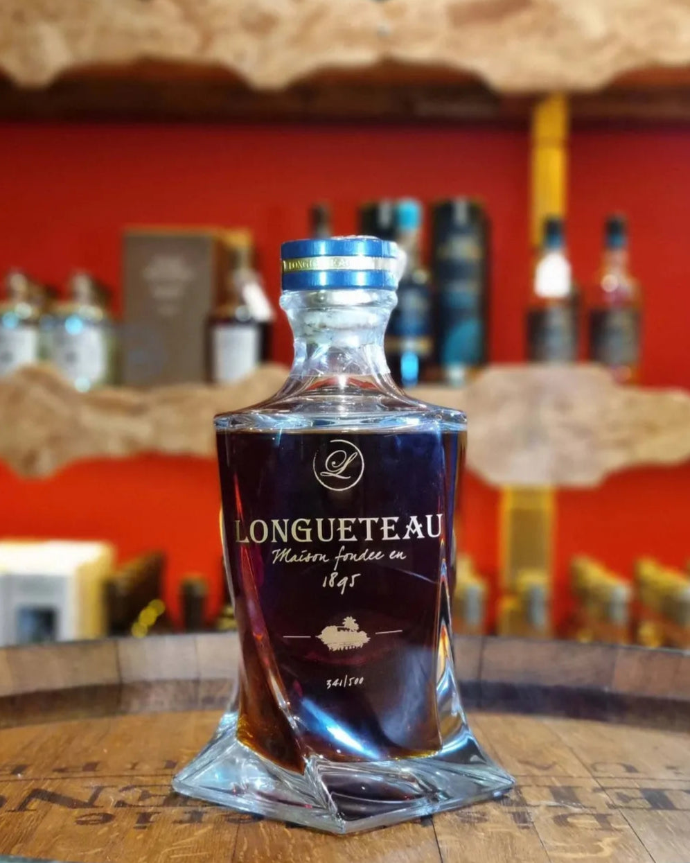 Longueteau - Carafe Millésime 120 ans - Rhum Hors d'Âge  - 70cl - 43% Ma boutique