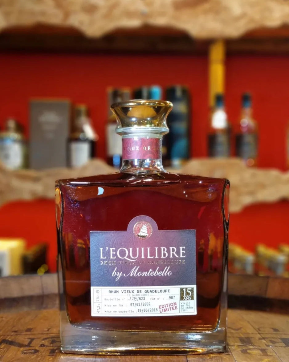Montebello - Carafe Equilibre 15 ans - Rhum Hors d'Âge - 70cl - 47,2% Ma boutique