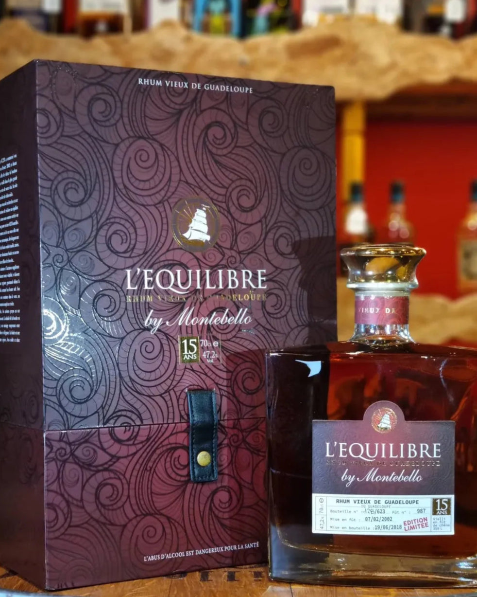 Montebello - Carafe Equilibre 15 ans - Rhum Hors d'Âge - 70cl - 47,2% Ma boutique