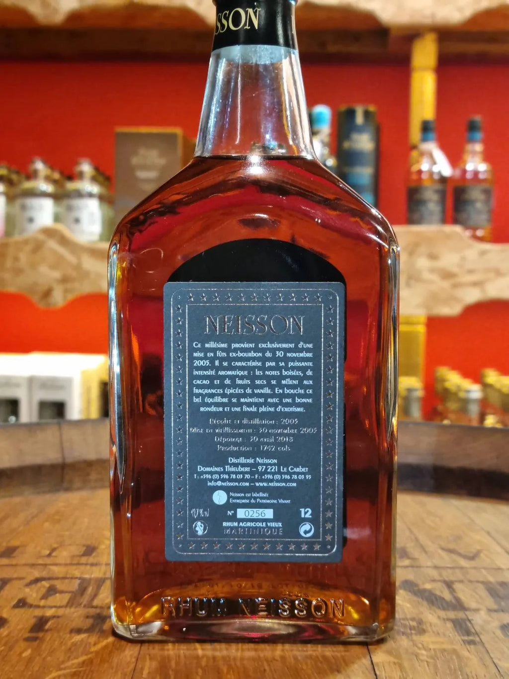 Neisson - Millésime 2005 12 ans - Rhum Hors d'Âge - Brut de Fût - 70cl - 49,7% Ma boutique