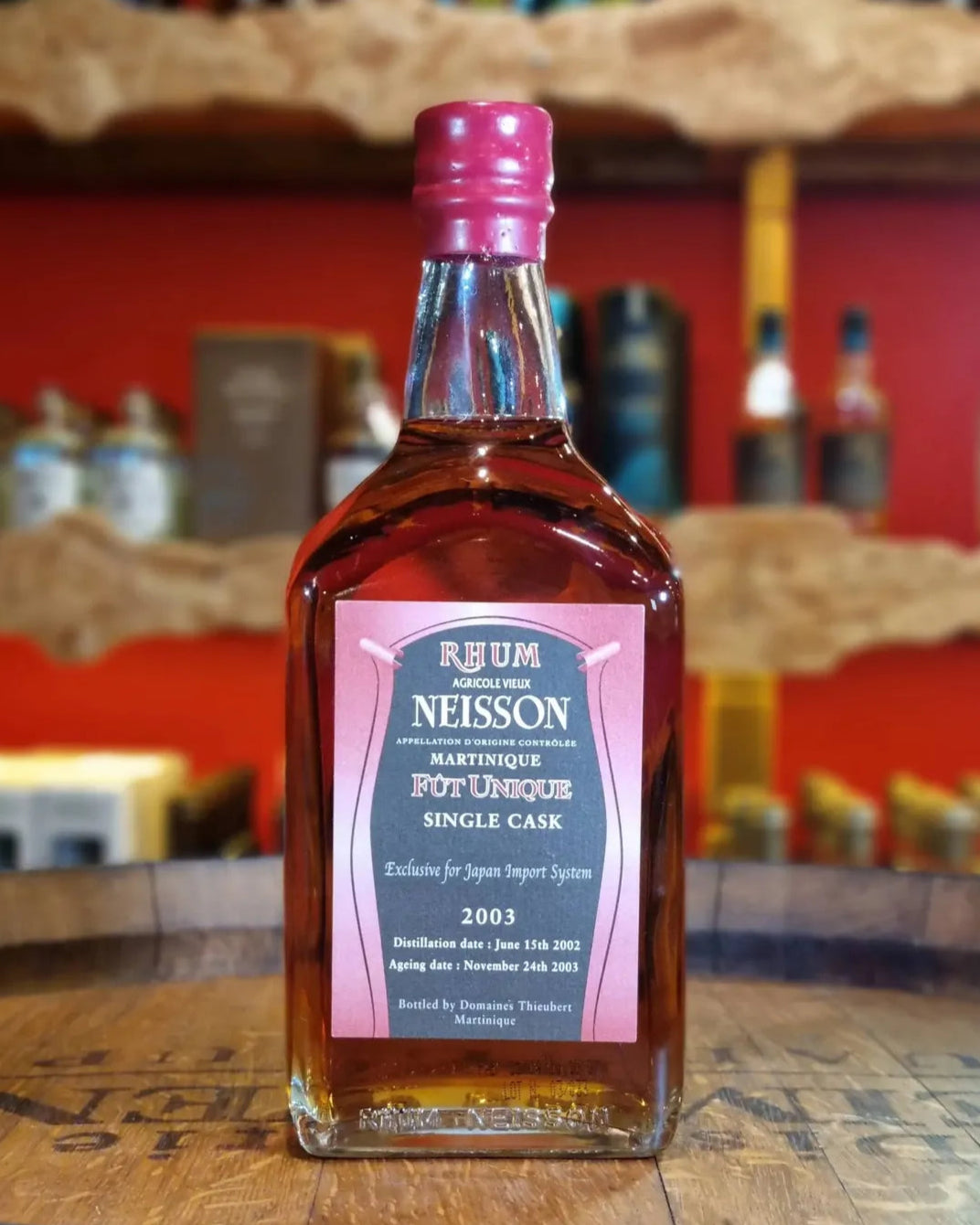 Neisson Millésime 2003 8 ans - Rhum Hors d'Âge- Single Cask - 70cl - 46,9% Ma boutique