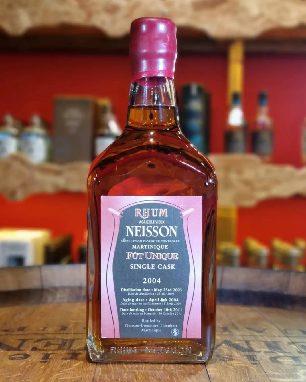 Neisson - Rhum Vieux Millésime 2004 7 ans (Single Cask) - 70cl - 42,7% Ma boutique