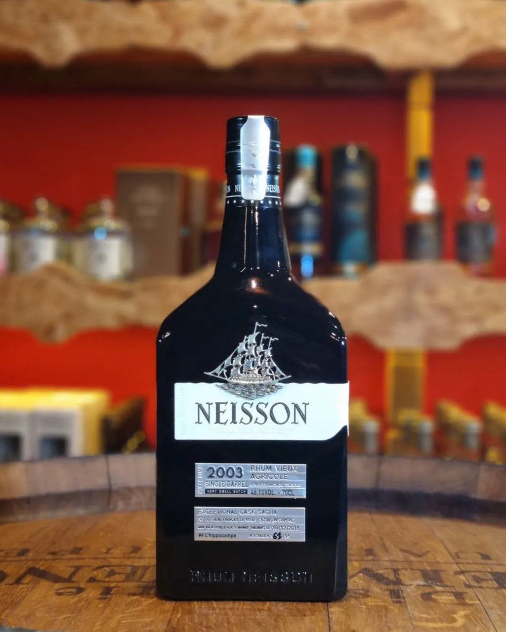 Neisson - Cuvée Sacha Millésime 2003  11 ans - Hippocampe - Rhum Hors d'Âge - 70cl - 46,1 % Ma boutique