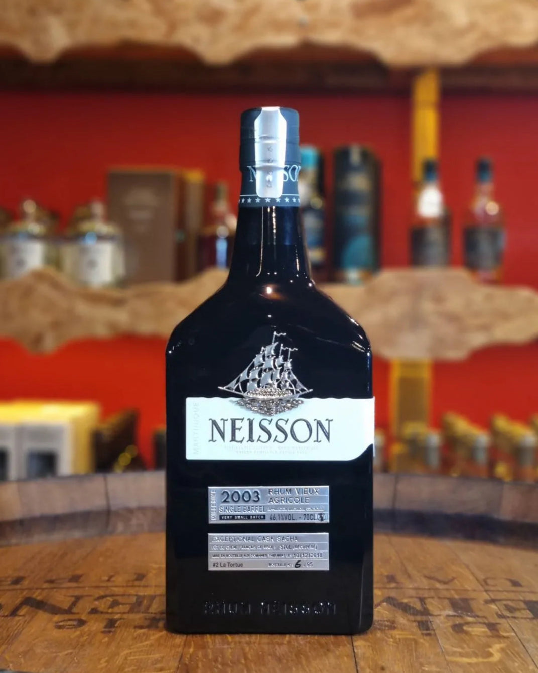 Neisson - Cuvée Sacha Millésime 2003 14 ans - Tortue - Rhum Hors d'Âge - 70cl - 46,1 % Ma boutique