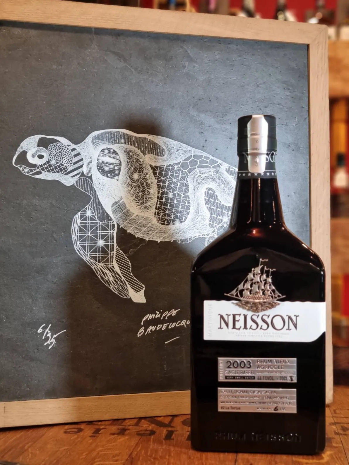 Neisson - Cuvée Sacha Millésime 2003 14 ans - Tortue - Rhum Hors d'Âge - 70cl - 46,1 % Ma boutique