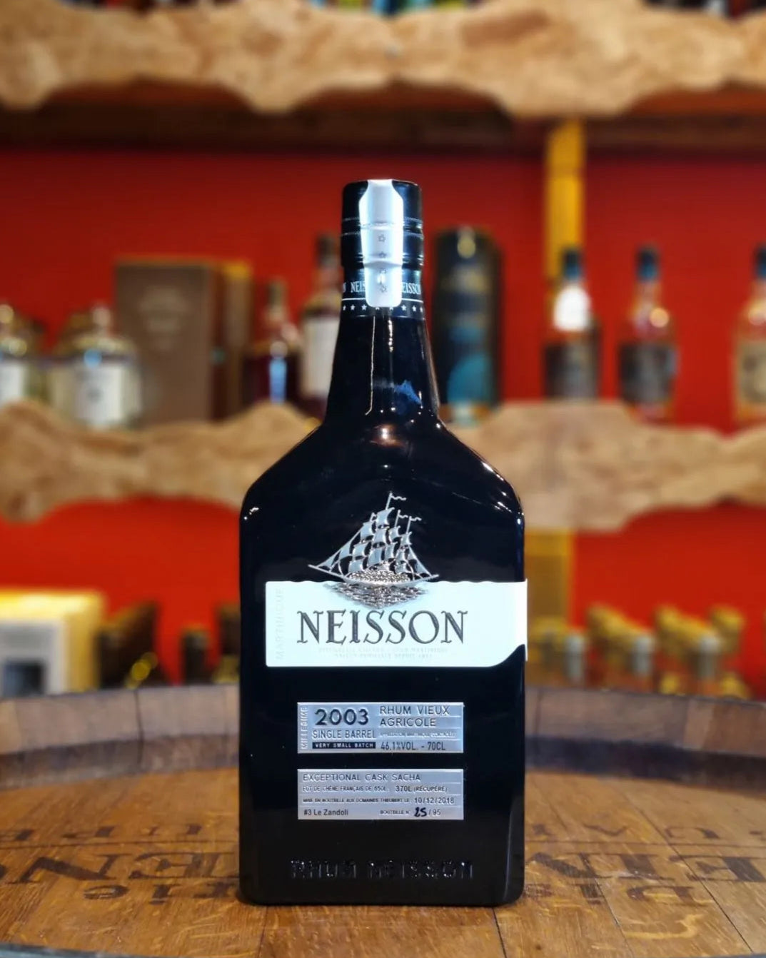 Neisson - Cuvée Sacha Millésime 2003 14 ans - Zandoli - Rhum Hors d'Âge - 70cl - 46,1 % Ma boutique