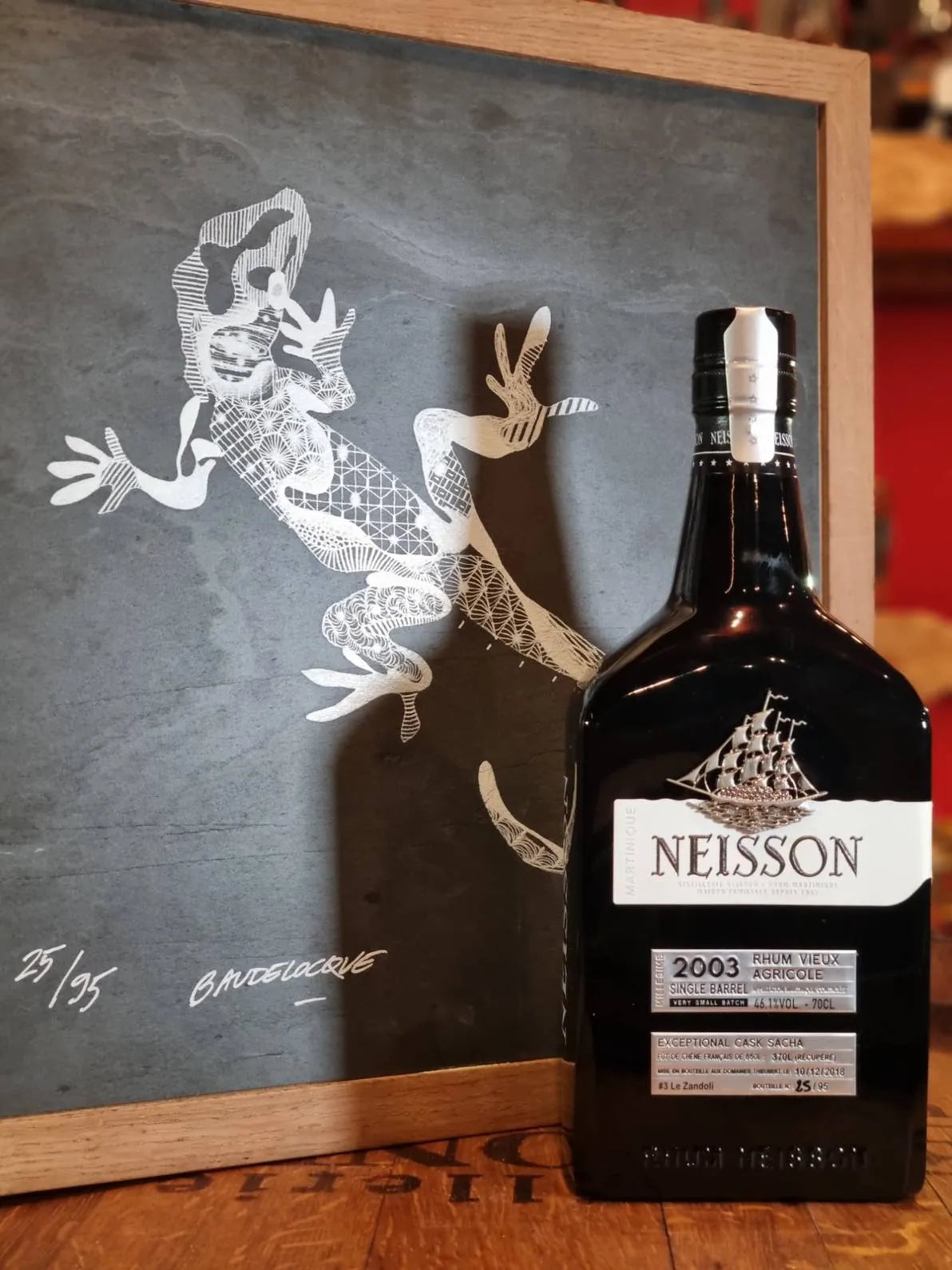Neisson - Cuvée Sacha Millésime 2003 14 ans - Zandoli - Rhum Hors d'Âge - 70cl - 46,1 % Ma boutique