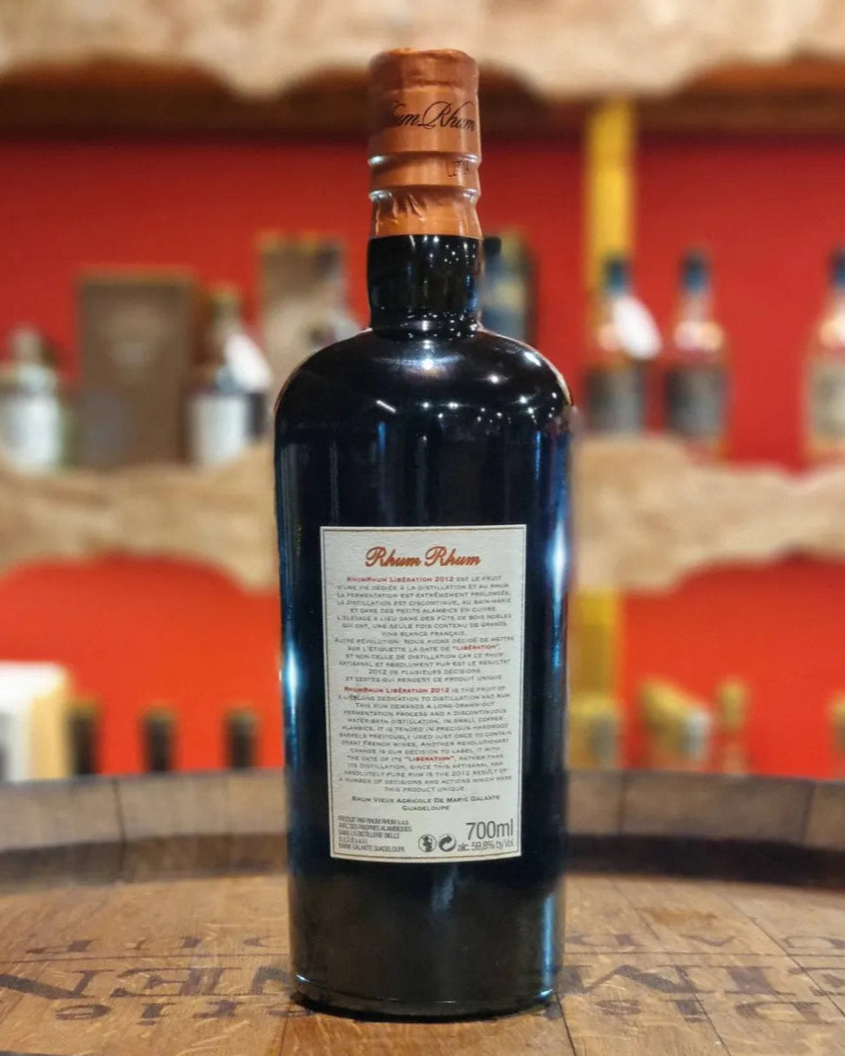Rhum Rhum - Libération Millésime 2012 Version intégrale 5 ans - Rhum Vieux - Brut de fût - 70cl - 59,8% Ma boutique